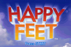 Happy Feet Title Screen